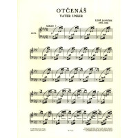 Leoš Janáček: The Lords Prayer (noty na sborový zpěv)