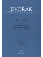 Antonín Dvořák: Stabat Mater op. 58 (noty na zpěv, klavír)