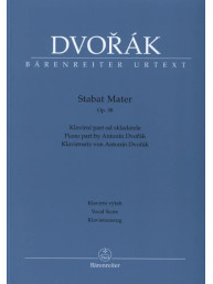 Antonín Dvořák: Stabat Mater op. 58 (noty na zpěv, klavír)