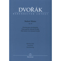 Antonín Dvořák: Stabat Mater op. 58 (noty na zpěv, klavír)