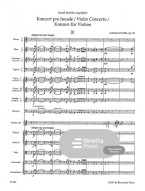 Antonín Dvořák: Violin Concerto In A minor Op.53 (noty, studijní partitura)