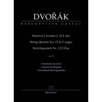 Antonín Dvořák: String Quartet No. 12 in F Major Op. 96 (noty, studijní partitura)