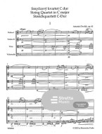 Antonín Dvořák: String Quartet No. 11 in C Major Op. 61 (noty pro smyčcový kvartet, partitura)