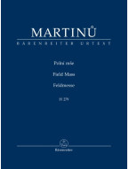 Bohuslav Martinů: Field Mass (noty, partitura)