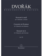 Antonín Dvořák: Cello Concerto In B Minor Op.104 (noty, studijní partitura)
