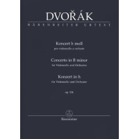 Antonín Dvořák: Cello Concerto In B Minor Op.104 (noty, studijní partitura)