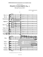 Sergej Rachmaninov: Piano Concerto No. 1 Op. 1 - Japan Edition (noty, partitura)