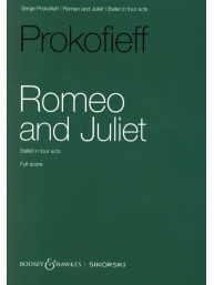 Sergej Prokofjev: Romeo and Juliet op. 64 (noty, studijní partitura)