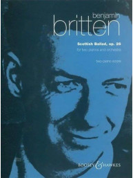 Benjamin Britten: Scottish Ballad Op. 26 (noty na čtyřruční klavír)