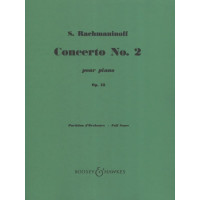 Sergej Rachmaninov: Piano Concerto No. 2 Op. 18 (noty, partitura)