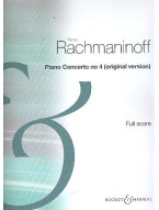 Sergej Rachmaninov: Piano Concerto No. 4 (noty, partitura)