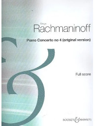 Sergej Rachmaninov: Piano Concerto No. 4 (noty, partitura)