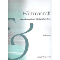 Sergej Rachmaninov: Piano Concerto No. 4 (noty, partitura)