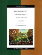 Sergej Rachmaninov: Symphonic Dances/5 Etudes Tableaux/Vocalise (noty, partitura)