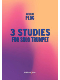 Anthony Plog: 3 Studies (noty na trubku)