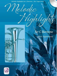 Bert Appermont: Melodic Highlights (noty na baryton C)(+audio)