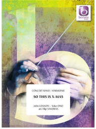 John Lennon & Yoko Ono: So This Is X-mas (noty pro koncertní orchestr, party, partitura)