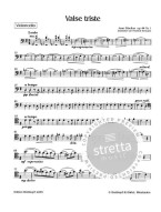 Jean Sibelius: Valse Triste Op.44/1  (noty na violoncello, klavír)