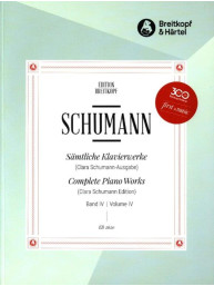 Robert Schumann: Sämtliche Klavierwerke 4 (noty na klavír)