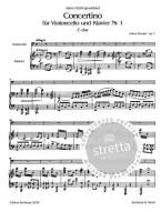 Julius Klengel: Concertino Nr.1 C-Dur Op.7 (noty na violoncello, klavír)