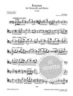 Max Reger: Romance in G major (noty na violoncello, klavír)