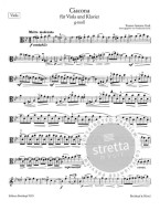 Tomaso Antonio Vitali: Ciacona G minor (noty na violu, klavír)
