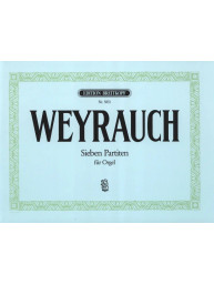 Johannes Weyrauch: 7 Partitas (noty na varhany)