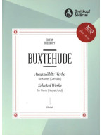Dietrich Buxtehude: Ausgewahlte Werke (noty na klavír)