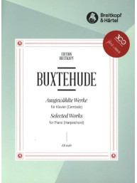 Dietrich Buxtehude: Ausgewahlte Werke (noty na klavír)