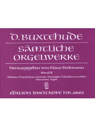 Dietrich Buxtehude: Sämtliche Orgelwerke 2 (noty na varhany)
