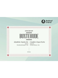 Dietrich Buxtehude: Sämtliche Orgelwerke 3 (noty na varhany)