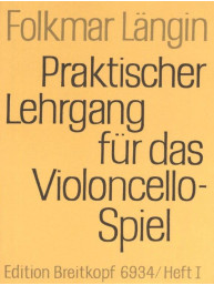 Folkmar Längin: Praktischer Lehrgang für das Violoncello-Spiel 1 (noty na violoncello)