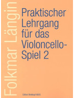 Folkmar Längin: Praktischer Lehrgang für das Violoncello-Spiel 2 (noty na violoncello)