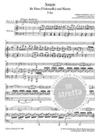Ludwig van Beethoven: Sonate F-dur op. 17 (noty na violoncello, klavír)