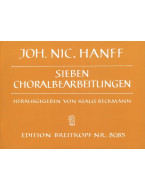 Johann Nicolaus Hanff: Sieben Choralbearbeitungen (noty na varhany)
