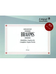 Johannes Brahms: Sämtliche Orgelwerke (noty na varhany)