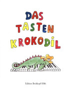 Das Tastenkrokodil (noty na snadný klavír)