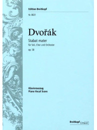 Antonín Dvořák: Stabat Mater Op.58 (noty pro klavír, zpěv)