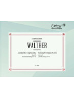 Johann Gottfried Walther: Complete Organ Works 3 (noty na varhany)