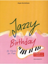 Jürgen Borstelmann: Jazzy Birthday (noty na klavír)