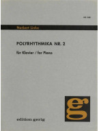 Norbert Linke: Polyrhythmika, Nr. 2 (noty na klavír)