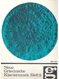 Neue Griechische Klaviermusik 2 (noty na klavír)