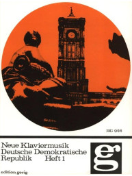 Neue Klaviermusik: Deutsche Demokratische Republik 1 (noty na klavír)