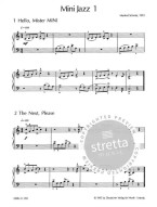 Manfred Schmitz: Mini Jazz 1  (noty na snadný klavír)