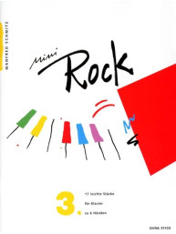 Manfred Schmitz: Mini Rock 3  (noty na šestiruční klavír)