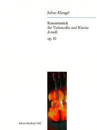 Julius Klengel: Konzertstück d-moll op. 10 (noty na violoncello, klavír)