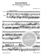 Julius Klengel: Konzertstück d-moll op. 10 (noty na violoncello, klavír)