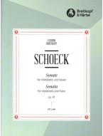 Othmar Schoeck: Sonate op. 41 (noty na violoncello, klavír)