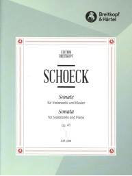 Othmar Schoeck: Sonate op. 41 (noty na violoncello, klavír)