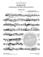 Othmar Schoeck: Sonate op. 41 (noty na violoncello, klavír)